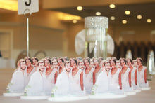 Load image into Gallery viewer, 3x2" Mini PhotoStatuettes™, Acrylic Photo Cut Outs, Picture Sculptures, Photo Cutouts, Picture Statuettes