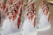 Load image into Gallery viewer, 3x2" Mini PhotoStatuettes™, Acrylic Photo Cut Outs, Picture Sculptures, Photo Cutouts, Picture Statuettes