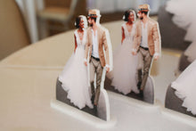 Load image into Gallery viewer, 5x4" Mini PhotoStatuettes™, Acrylic Photo Cut Outs, Picture Sculptures, Photo Cutouts, Picture Statuettes