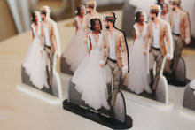 Load image into Gallery viewer, 5x4" Mini PhotoStatuettes™, Acrylic Photo Cut Outs, Picture Sculptures, Photo Cutouts, Picture Statuettes