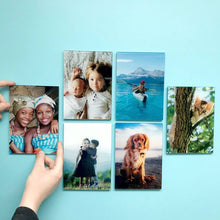 Load image into Gallery viewer, 5x7 AcryliPics™ Photo CutOuts, Stickable Photo Tiles, Acrylic Prints, Stick & Re-Stick