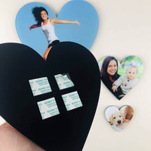 Load image into Gallery viewer, AcryliPics™ Heart Acrylic Prints Photo Tiles