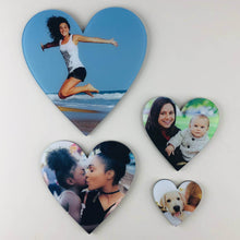 Load image into Gallery viewer, AcryliPics™ Heart Acrylic Prints Photo Tiles