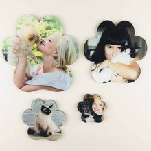 Load image into Gallery viewer, AcryliThins™ Paw Print Acrylic Prints - 1/8" Thin Stickable Photo Tiles