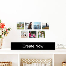 Load image into Gallery viewer, 5x5 AcryliThins™, Photo Cut Outs, Stickable Photo Tiles, Acrylic Prints, Stick & Re-Stick