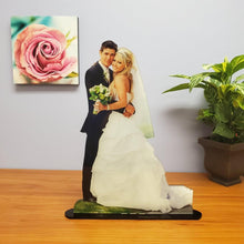 Load image into Gallery viewer, 11x14 PhotoStatuettes™ DOUBLE DEAL - Acrylic Photo Cut Outs, Picture Sculptures, Photo Cutouts, Picture Statuettes