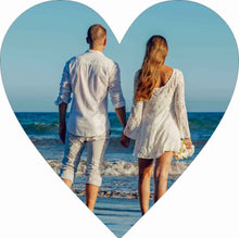 Load image into Gallery viewer, Photo Tiles, Acrylic Prints, Photo Wall Tiles, Wall Art, Wall Decor, Home Decor, Photo Prints, AcryliPics™ Heart Acrylic Photo Tiles - PicFoams.com