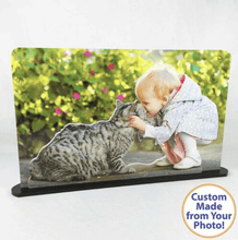 Load image into Gallery viewer, 11x14 3D PopOut PhotoStatuettes™, Acrylic Photo Cut Outs, Picture Sculptures, Photo Cutouts, Picture Statuettes