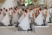 Load image into Gallery viewer, 4x3" Mini PhotoStatuettes™, Acrylic Photo Cut Outs, Picture Sculptures, Photo Cutouts, Picture Statuettes